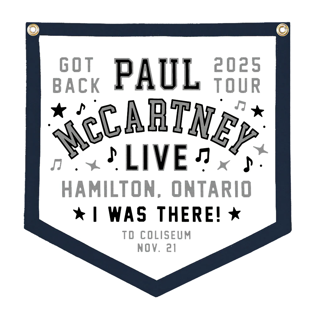Got Back 2025 Hamilton Event Camp Flag