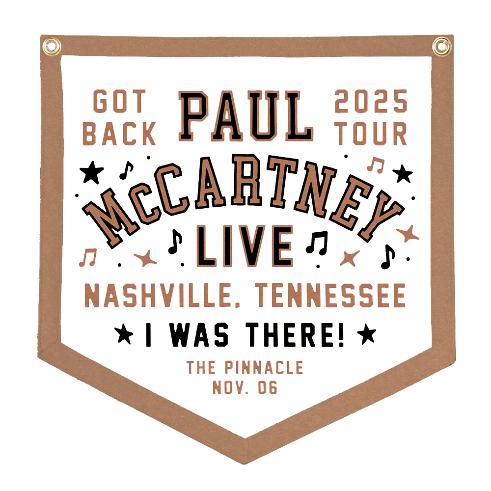 Got Back 2025 Nashville Event Camp Flag