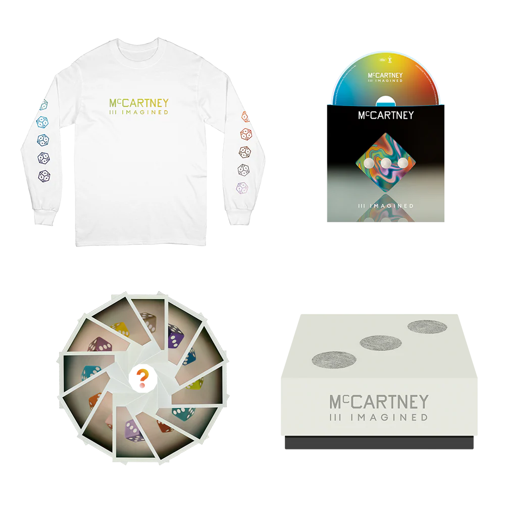 McCartney III Imagined - Limited Edition White Long Sleeve Shirt & CD Box Set