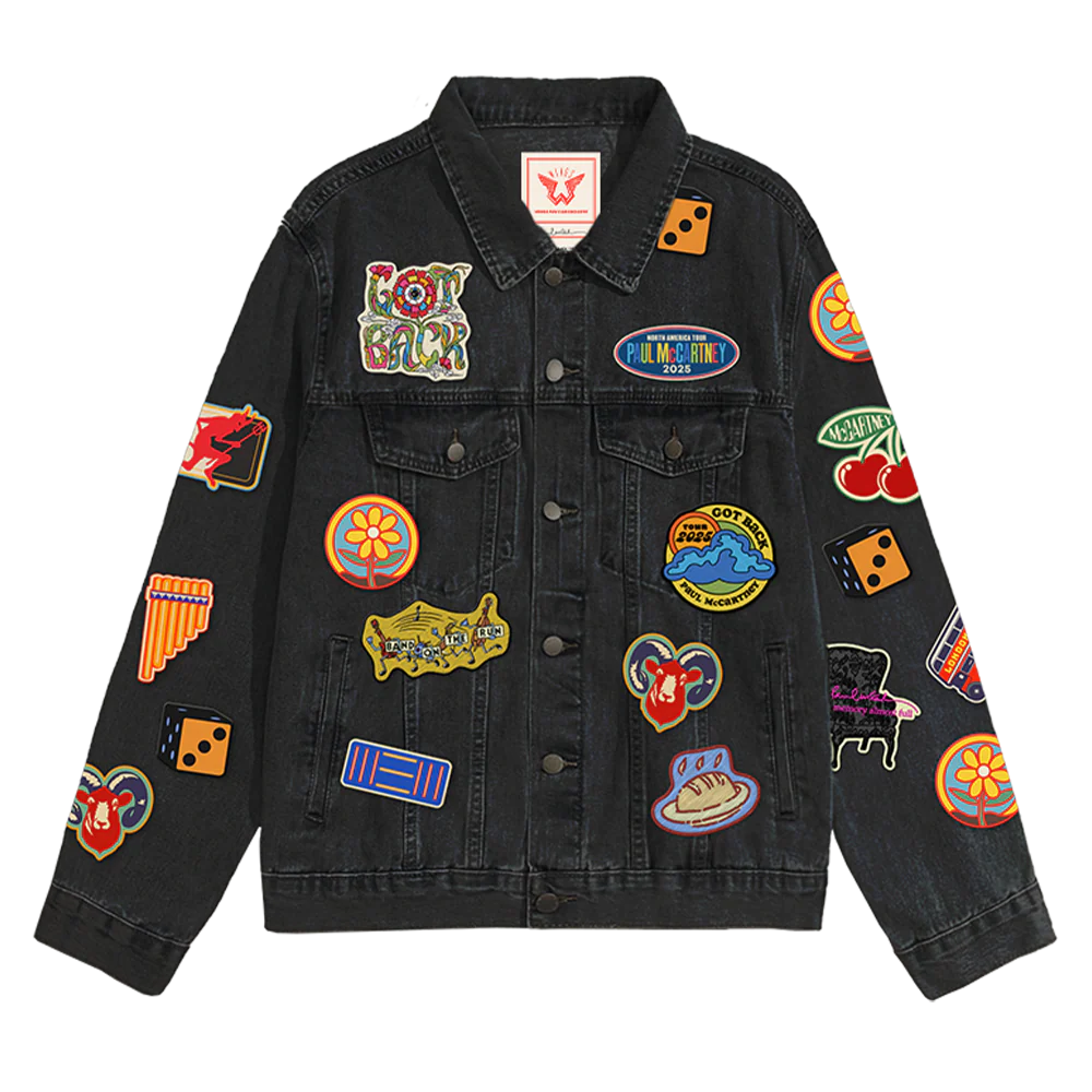 WINGS FUN CLUB EXCLUSIVE: Got Back 2025 Black Denim History Jacket