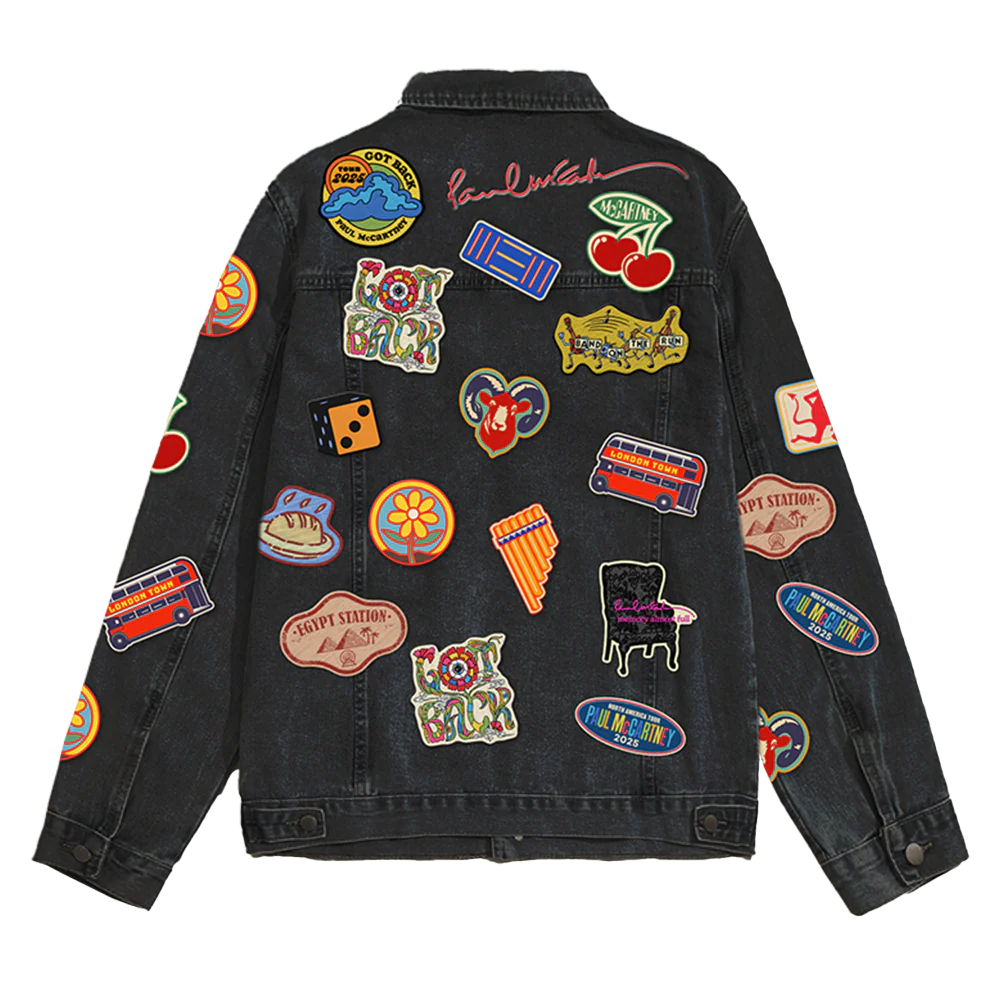 WINGS FUN CLUB EXCLUSIVE: Got Back 2025 Black Denim History Jacket