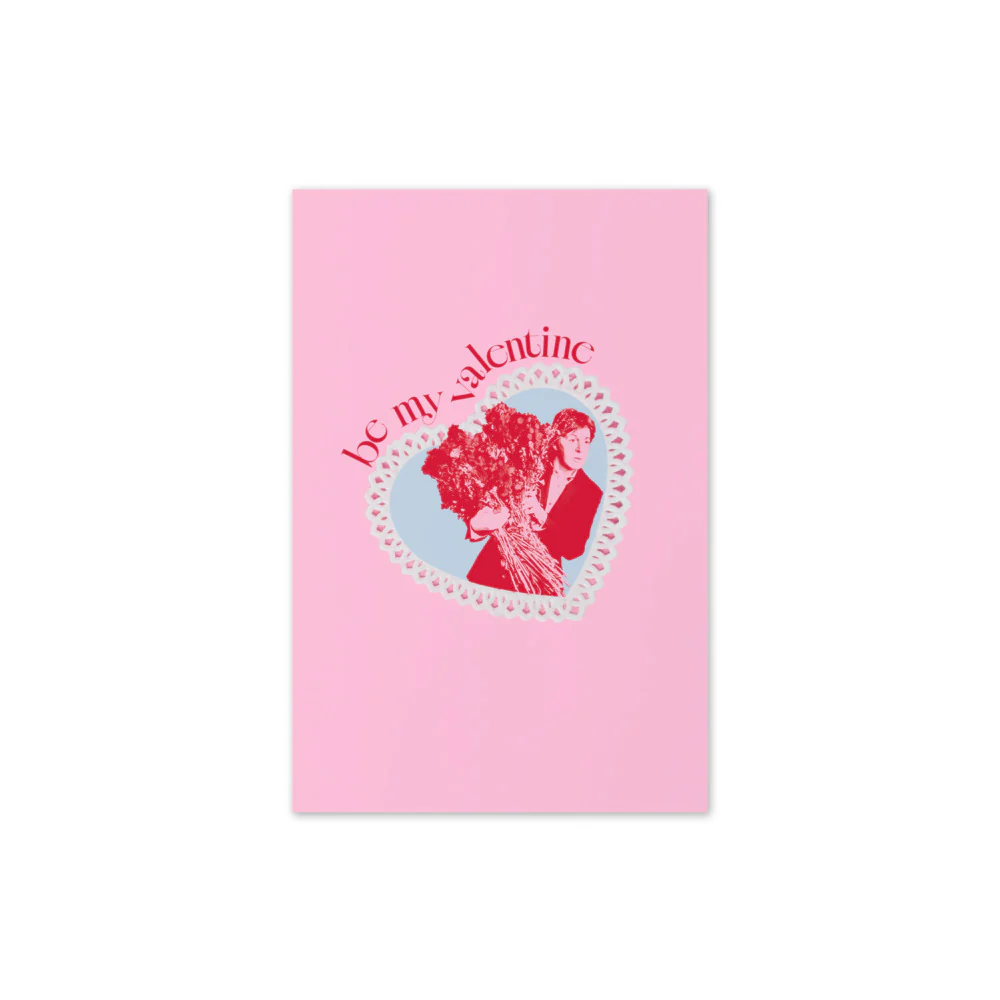 Be My Valentine Card